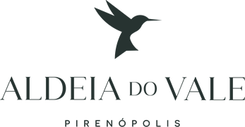 Aldeia do Vale Pirenópolis - Logotipo Oficial do Condomínio no Morro do Frota