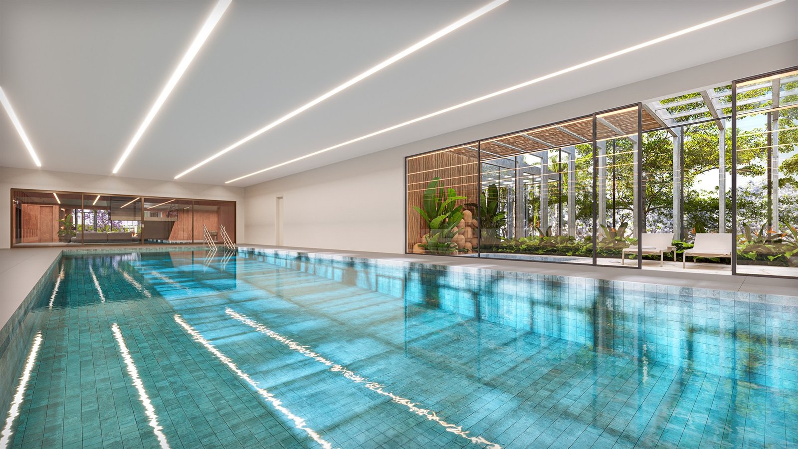 Aldeia do Vale Pirenópolis - Piscina Coberta e Aquecida Integrada ao Jardim e SPA